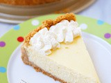 Key lime cheesecake