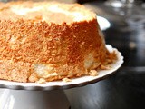 Lemon angel food cake