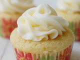 Lemon curd cupcakes