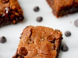 Malted chocolate chip bars