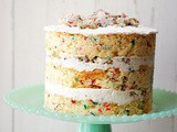 Momofuku Milk Bar confetti layered cake