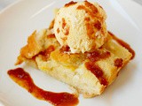 'Ohana bread pudding with spiced rum caramel sauce