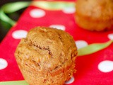 One bowl gingerbread muffins