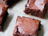 One bowl salted brownies