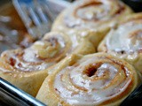 Overnight cinnamon rolls - take two