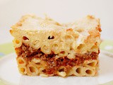 Pastitsio (Greek lasagna)