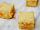 Peach pie bars and a giveaway