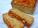 Peach zucchini bread