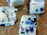 Peppermint cookies and cream fudge