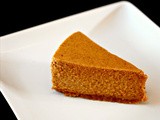 Pumpkin cheesecake