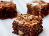 Quadruple chocolate brownies