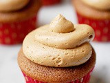 Root beer float cupcakes