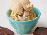 Salted crack caramel ice cream