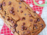 Skinny banana pumpkin chocolate chip bread