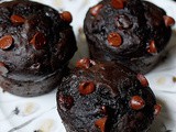 Skinny double chocolate muffins