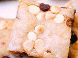 Soft and chewy blondies
