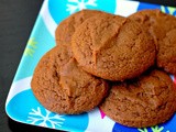 Soft molasses (and rum) cookies