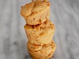 Spiced acorn squash apple muffins