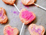 Sugar cookie dough lollipops