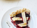 Triple berry pie