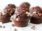 Triple chocolate muffins