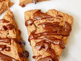 Triple chocolate scones