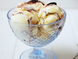 Vanilla fudge swirl ice cream