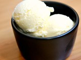 White chocolate ice cream