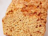 Whole wheat marbled cinnamon sugar quick bread