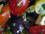 Tomato Feta Olive Preserved Lemon Salad Offers a Taste of Morocco