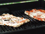 Grilled Pizza with Mixed Vegetables