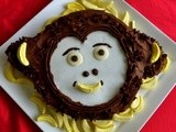 Monkey Birthday Cake