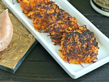 Candied Sweet Potato Latkes