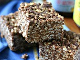 Chocolate Hazelnut Rice Crispy Treats