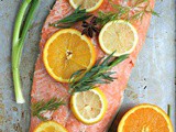 Citrus and Herb Oven Poached Salmon