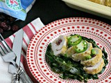 Cranberry, Jalapeño and Goat Cheese Stuffed Chicken Roulade