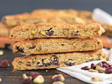 Cranberry Pistachio Gluten Free Biscotti