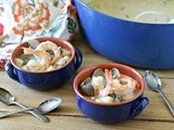 Dairy Free Shrimp and Clam Chowder