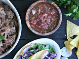 Easy Pressure Cooker Pulled Pork Tacos