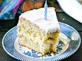 Gluten Free Vanilla Birthday Cake