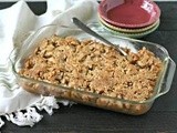 Grain Free Apple and Cranberry Crisp + a Trip to Lopez Island