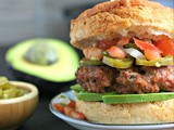 Grilled Taco Turkey Burgers