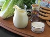 Homemade Creamy Caesar Dressing