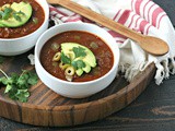 Instant Pot Beef Heart Chili