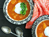 Instant Pot Red Lentil Soup with Butternut Squash