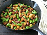 Low Carb Chorizo and Jicama Skillet