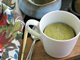 Low Carb Matcha Mug Cake