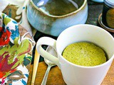 Matcha Mug Cake (Low Carb, gf)