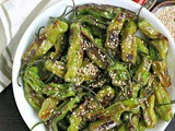 Sesame Blistered Shisito Peppers