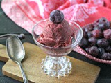 Skinny Vegan Cherry Ice Cream